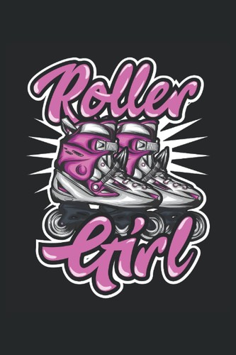 Roller girl inliner notizbuch - roller,