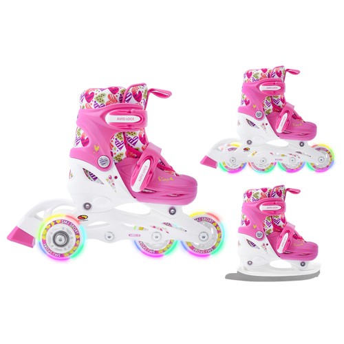 Set 3in1 inliner - inliner, rollschuhe